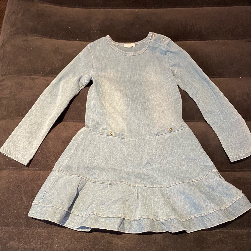 Chloe girls denim dress size 8